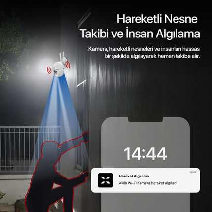 Akıllı Kamera Dış Mekan Wi-Fi