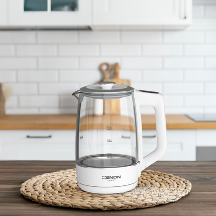 Akıllı Cam Kettle 1.7 L Beyaz