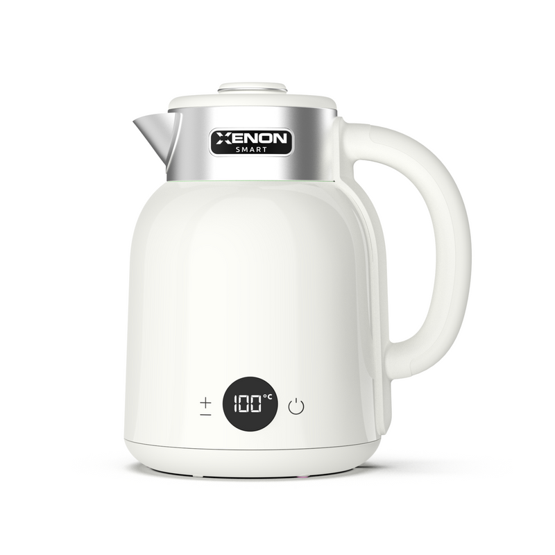 Xenon Smart Akıllı Kettle | Mobil Kontrol, Wifi, 1.5 Lt, Çelik, 2200W, Sesli, Akıllı, Su Isıtıcı (Krem - X7101)
