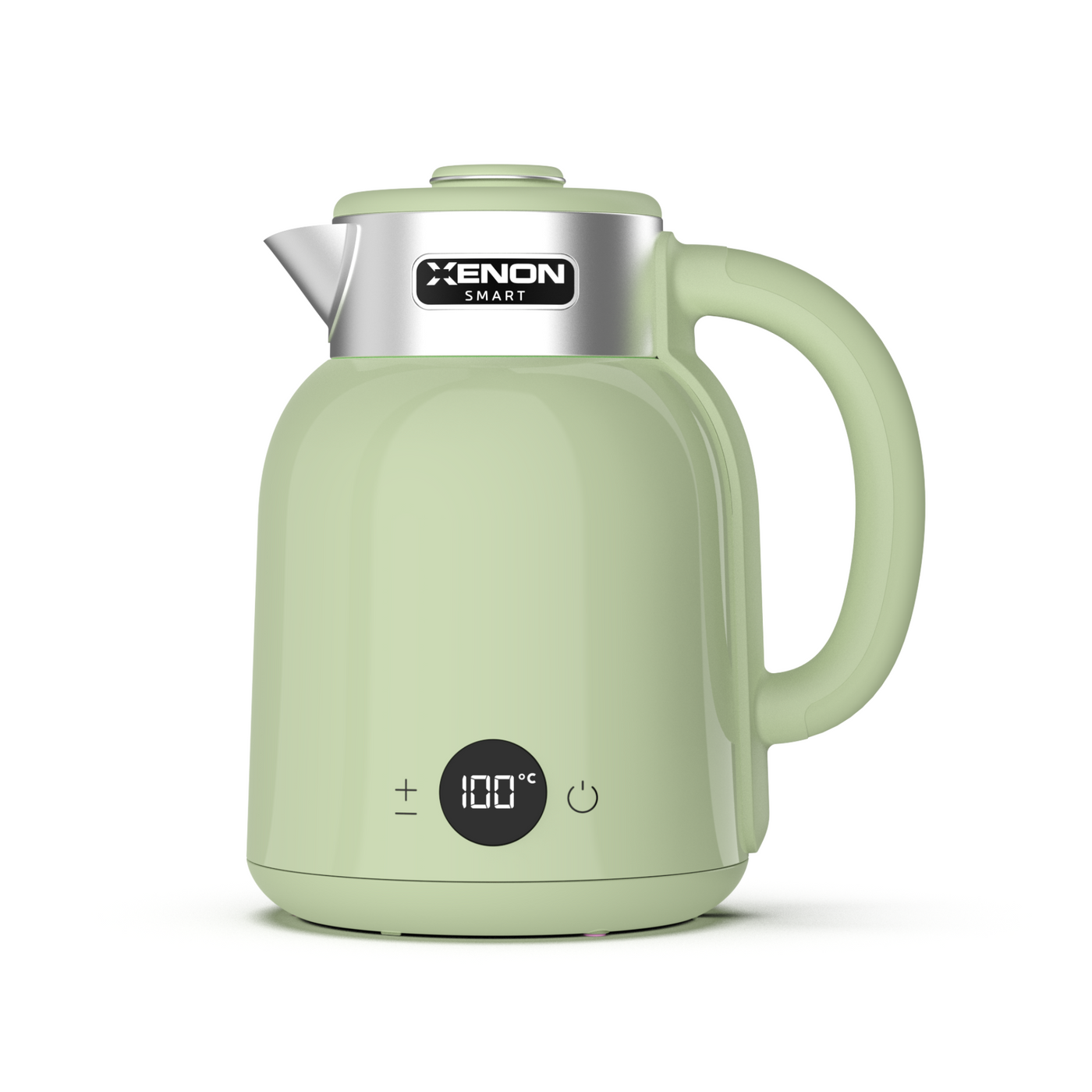 Xenon Smart Akıllı Kettle | Mobil Kontrol, Wifi, 1.5 Lt, Çelik, 2200W, Sesli, Akıllı, Su Isıtıcı (Yeşil- X7101)