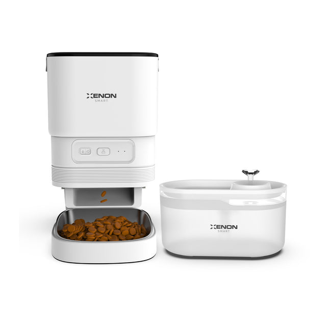 Akıllı Mama Kabı ve Şeffaf Su Pınarı