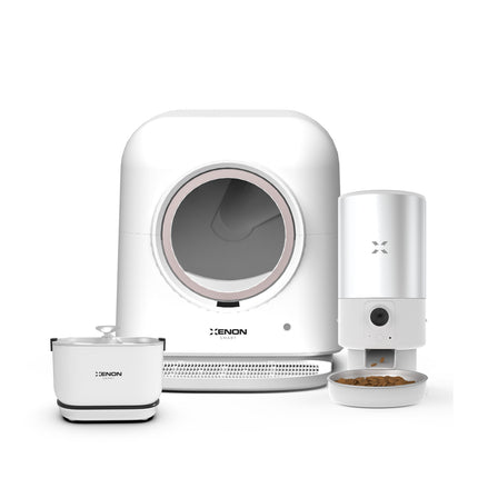 Akıllı Kedi Tuvaleti , Çelik Mama Kabı ve Otomatik Su Pınarı