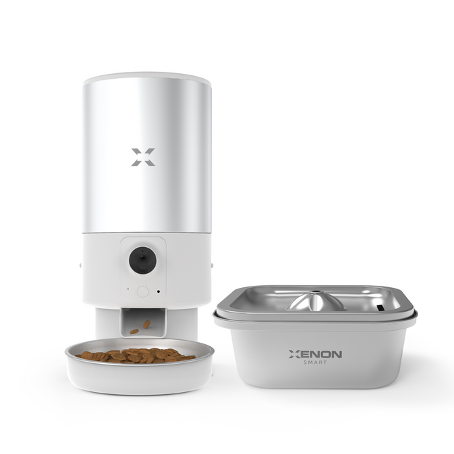 Akıllı Çelik Mama Kabı ve Çelik Su Pınarı