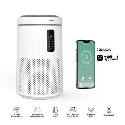 Akıllı Hava Temizleyici Gece Lambalı