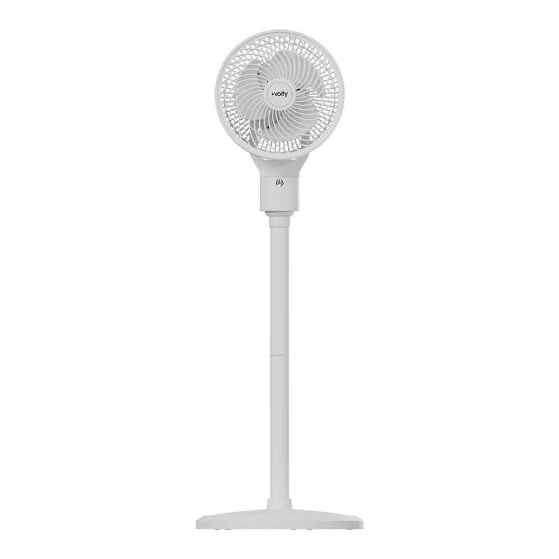Volty Ayaklı Vantilatör | 3D Salınımlı, Kumandalı, Aromaterapi, Ultra Sessiz, 7s Zamanlı (V0402101)
