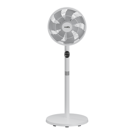 Volty Ayaklı Vantilatör | 23W, 24 Kademe, Kumandalı, Otomatik Salınım, Boy Ayarlı (V0402102)