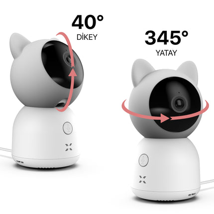 Akıllı Bebek Kamerası Dijital Monitörlü