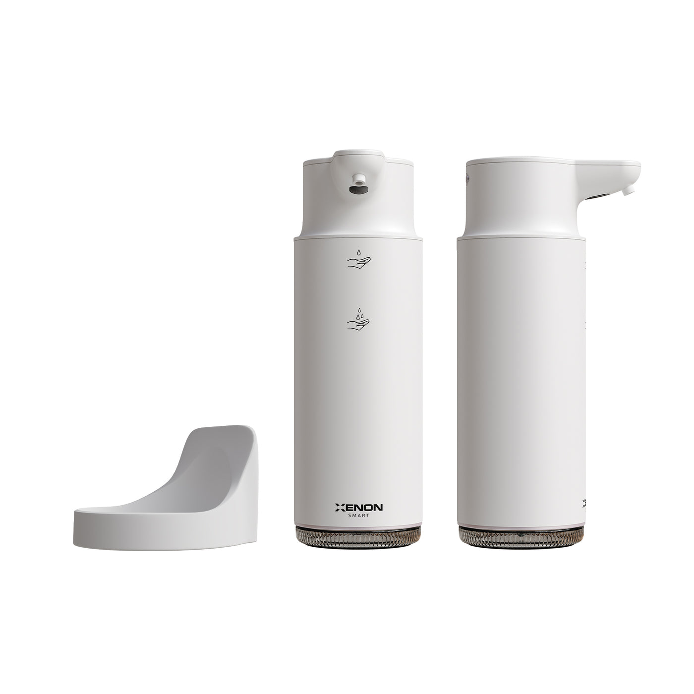 Xenon Smart Sensörlü Sıvı Sabunluk | 1500mAh, Type-C Şarjlı, Paslanmaz Çelik, 300ml, 2 Kademeli (Gümüş-X6840)