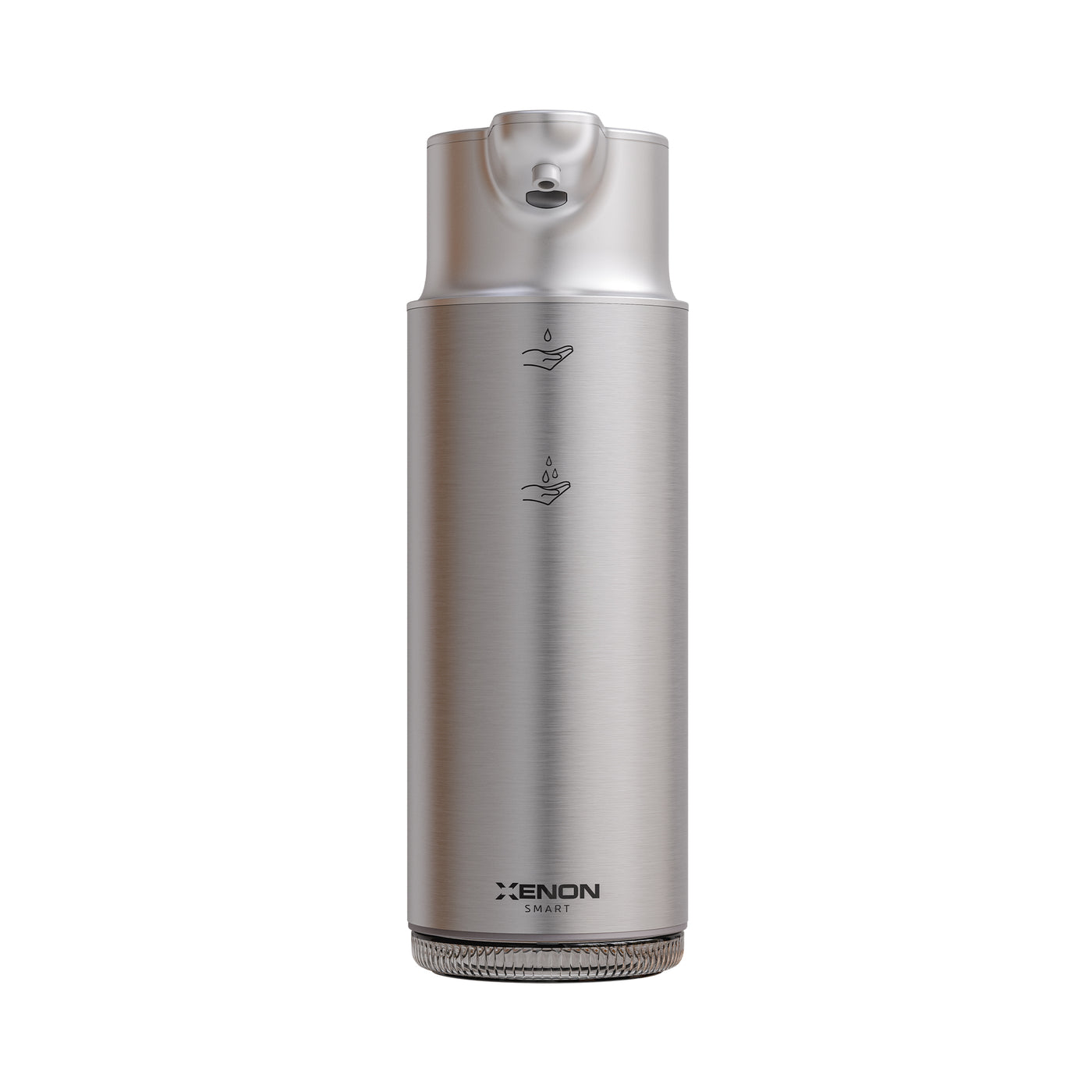 Xenon Smart Sensörlü Sıvı Sabunluk | 1500mAh, Type-C Şarjlı, Paslanmaz Çelik, 300ml, 2 Kademeli (Gümüş-X6840)