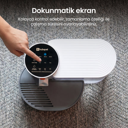 Hubspet Kedi Su Pınarı | Otomatik, Şarjlı, 3L, 180 Gün Pil Ömrü, Kablosuz, Akıllı Su Sebili (H310)