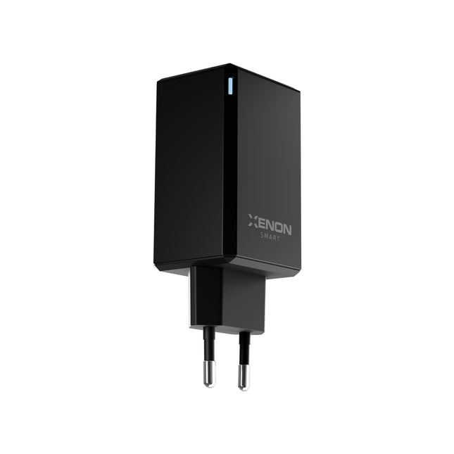 Xenon Smart Hızlı Şarj Adaptörü 65W GaN + Type-C Kablo 100W PD | 4 Port, iPhone & Samsung Uyumlu (X6425)