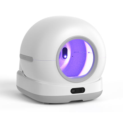 Akıllı Kameralı Kedi Tuvaleti, Mama Kabı ve Otomatik Su Pınarı 4'lü Pet Ürünleri Seti