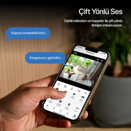 Akıllı Kamera Dış Mekan Wi-Fi