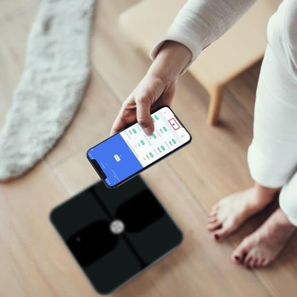 Akıllı Dijital Tartı Yağ Su Kas Vücut Kitle Endeksi Kilo Ölçer