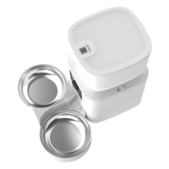 Akıllı Mama Kabı Çift Kaseli