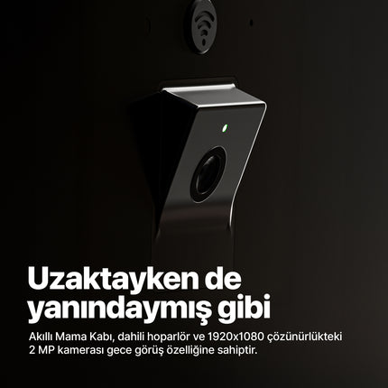 Akıllı Çift Kaseli Mama Kabı