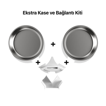 Akıllı Çift Kaseli Mama Kabı