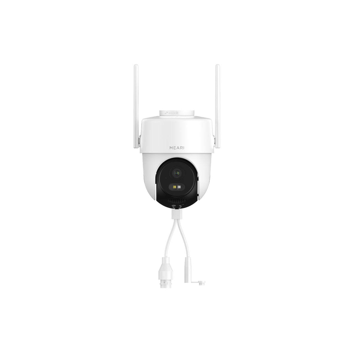 Meari S2 Plus 3MP Akıllı Dış Mekan Wi-Fi Güvenlik Kamerası 256GB IP65 Ethernet