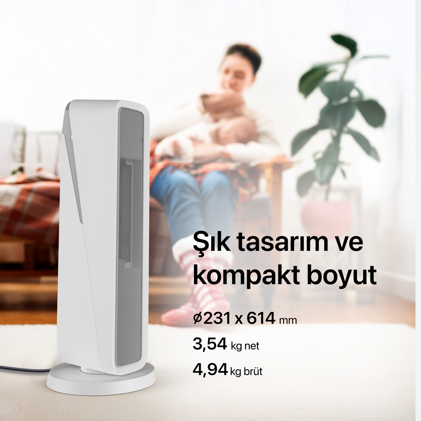 Akıllı Fanlı Isıtıcı