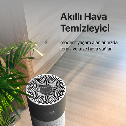 Akıllı Hava Temizleyici Gri