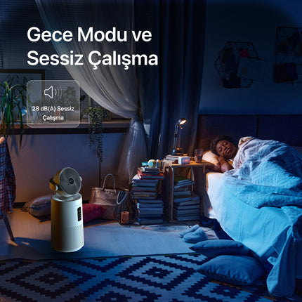 Akıllı Hava Temizleyici Fanlı