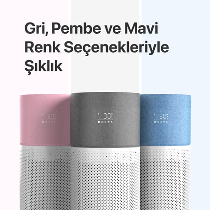 Akıllı Hava Temizleyici Gri