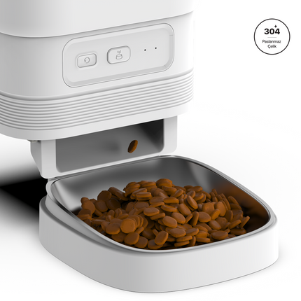 Akıllı Mama Kabı, Akıllı Su Pınarı ve Yedek Filtre 3'lü Pet Seti