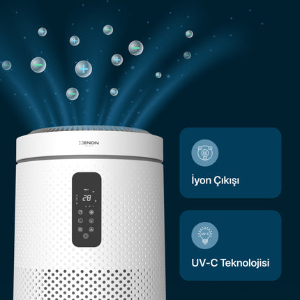 Akıllı Hava Temizleyici Gece Lambalı