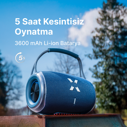 Bluetooth Hoparlör Mavi