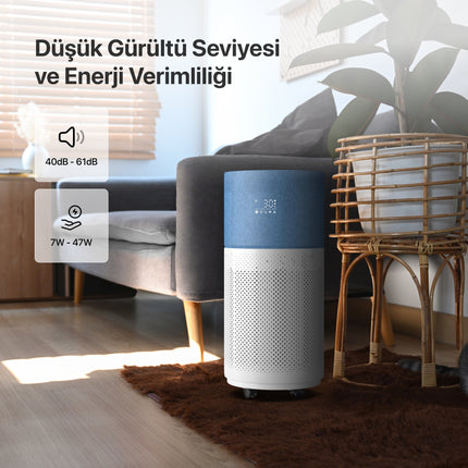 Akıllı Hava Temizleyici Mavi