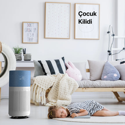 Akıllı Hava Temizleyici Mavi