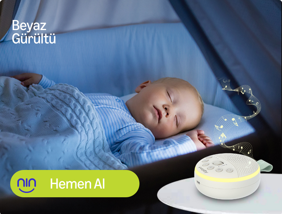 Beyaz gürültü makinesi ile rahat uyku
