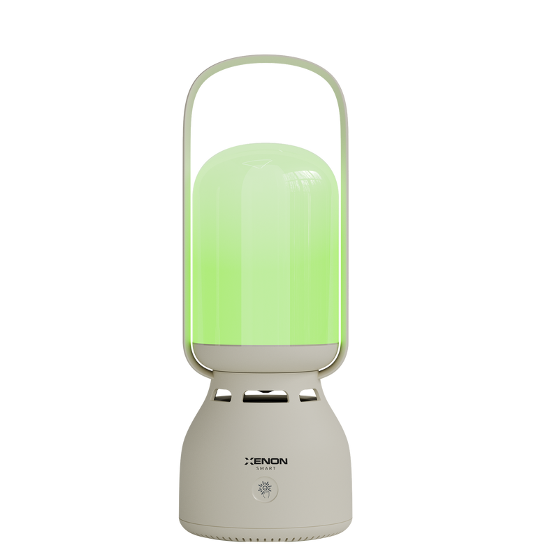 Xenon Smart Lambalı Bluetooth Hoparlör | RGB Gece Lambası, Müziğe Duyarlı, 60 Saat Pil, Taşınabilir (X6850)