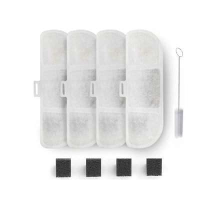 Akıllı Çelik Su Pınarı Yedek Filtreler 4 adet- 20,5 x 8 cm