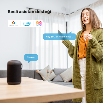 Akıllı Motorlu Kapı Kilidi