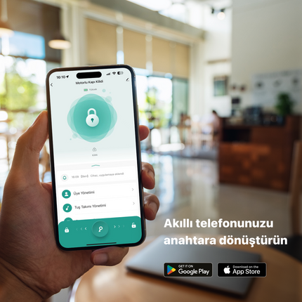 Akıllı Motorlu Kapı Kilidi