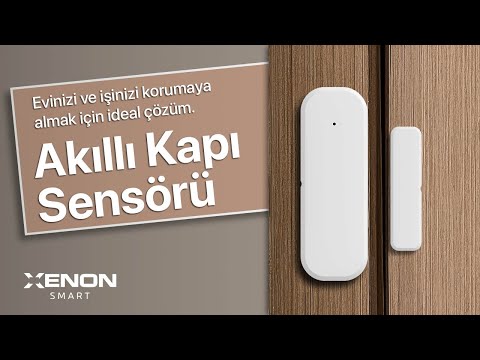 Akıllı Kapı ve Pencere Sensörü Wi-Fi Bluetooth Destekli