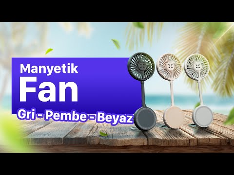Manyetik Fan Gri