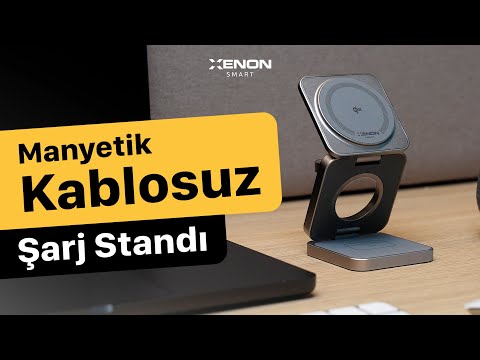 3-in-1 Kablosuz Şarj Standı