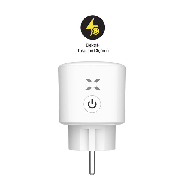 Akıllı Akım Korumalı Priz Enerji Ölçümlü Wi-Fi