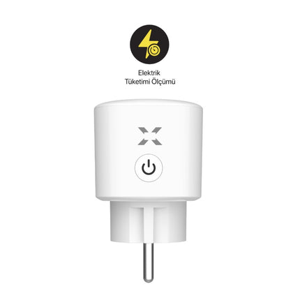 Akıllı Enerji Ölçümlü Akım Korumalı Priz 5li set- X7010-5