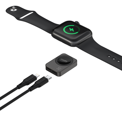 Volty Kablosuz Şarj Standı | 5W, Akıllı Saat Uyumlu, Taşınabilir Ultra Küçük, Manyetik, 28g (V0104001)