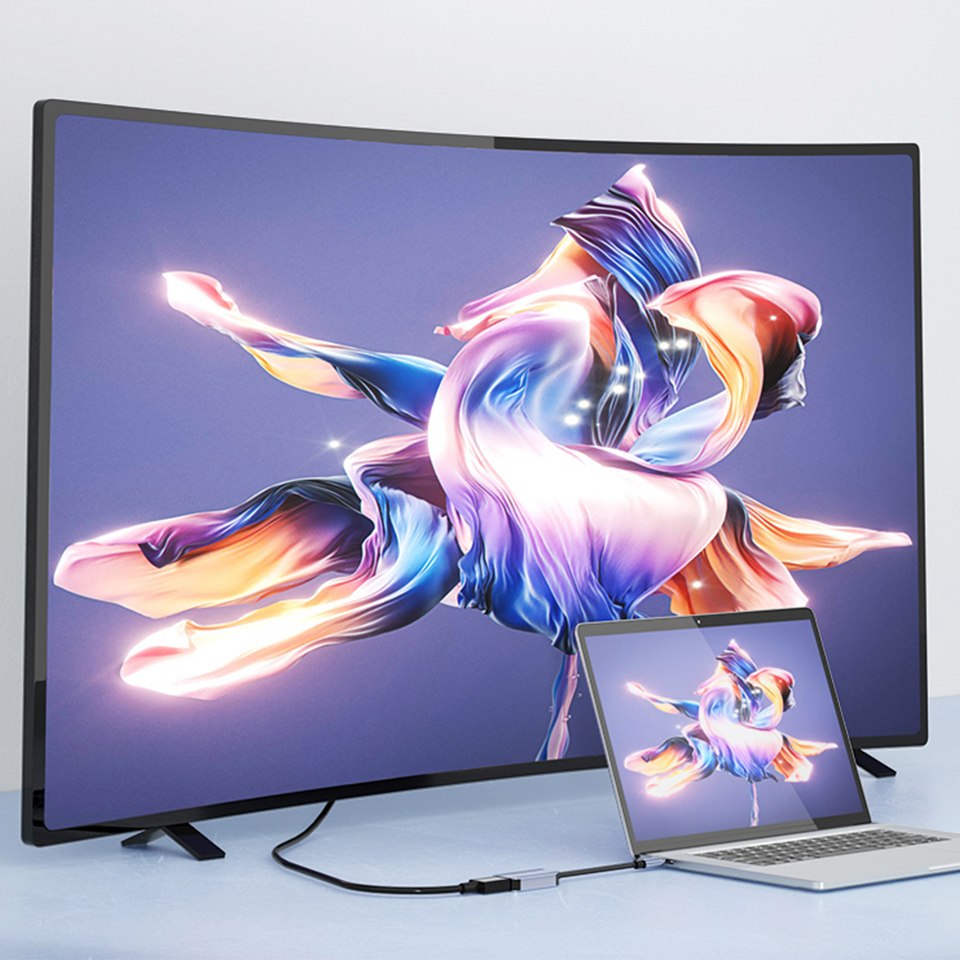 Volty Type-C to HDMI 4K 60Hz Görüntü Aktarıcı | Dönüştürücü, Alüminyum, CS5265 (V0302001)